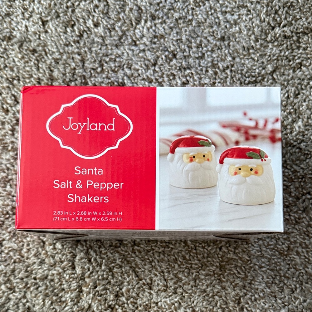 Joyland Santa Salt & Pepper Shakers
